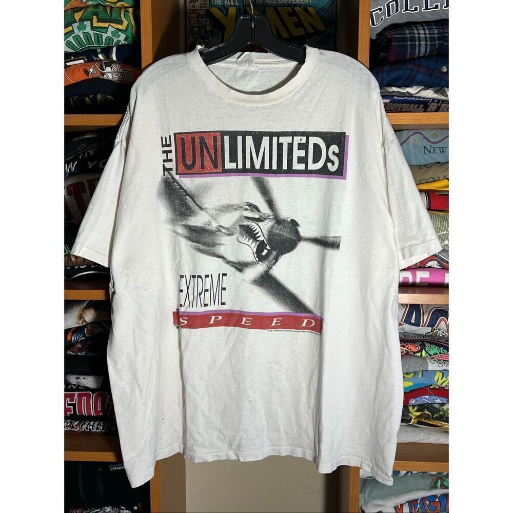 Vintage 90s Rare The Unlimiteds Speed Blackbird Tee